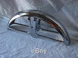 Nos Suzuki X6 T250 T350 T500 Chrome Front Fender 1966 1970