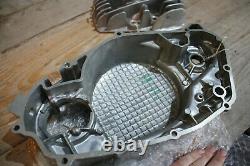 1969 1970 Nos Suzuki Ts250 Savage Cylinder Head Clutch Cover Ts Enduro