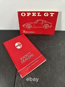 1969 Opel Gt Rare New Old Stock Owners Manual