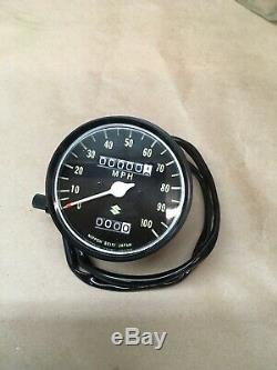 1971 72 73 74 75 76 Suzuki Ts250 Speedometer Oem Nos 34100-30621