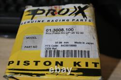 1982-89 Nos Aftrmrket Prox Suzuki Gp125 Complete Piston Kit 01.3008.100 57mm Wr