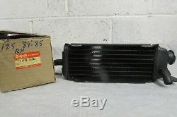 1984 1985 Nos Suzuki Rm125 R/h Radiator 17710-14501