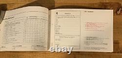 1984 Ferrari Warranty Card and Service Book (297/84) Blank, New Old Stock