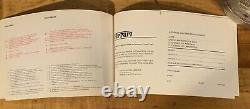 1984 Ferrari Warranty Card and Service Book (297/84) Blank, New Old Stock