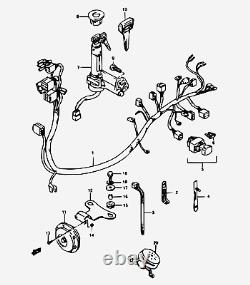 1985-88 CP-50 Suzuki New Genuine Wiring Loom Harness P/No. 36610-03A60 NOS Part