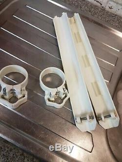 1989 1990 Rm 250 Front Fork Guards Protectors Sliders And Guides Nos