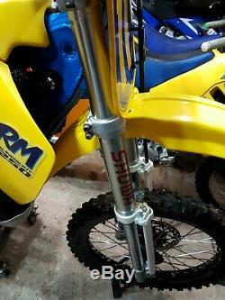1989 1990 Rm 250 Front Fork Guards Protectors Sliders And Guides Nos