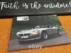 2002 2001 BMW Z8 OWNERS MANUAL HANDBOOK NEW OLD STOCK (discontinued) NEW FAST S