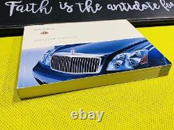 2005 MAYBACH 57 62 OWNERS MANUAL ONLY (NEW) OLD STOCK NOS 550hp 5.5L V12