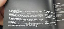 2007 Lamborghini Gallardo Spyder Owners Manual Convertible (nos) New Old Stock