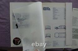 3 x Mercedes brochure 600 bundle W100 pullmann brochure 5/1968 NOS