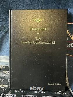 Bentley Continental S2 Owners Handbook Manual Hardback Nos 2nd Edition 1991