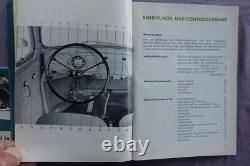 Board folder + operating instructions VW Beetle + price list work prices etc. 8/1960 NOS