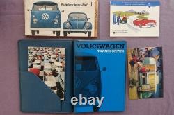 Board folder + operating instructions VW van T1 8/1963 NOS