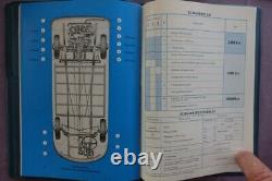 Board folder + operating instructions VW van T1 8/1963 NOS