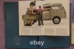 Board folder + operating instructions VW van T1 8/1963 NOS