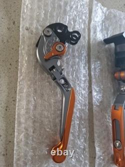 Ducati Honda KTM Moto Guzzi Suzuki Triumph Yamaha Brake Clutch Lever Set NOS