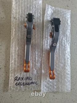 Ducati Honda KTM Moto Guzzi Suzuki Triumph Yamaha Brake Clutch Lever Set NOS