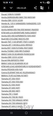 Ducati Honda KTM Moto Guzzi Suzuki Triumph Yamaha Brake Clutch Lever Set NOS