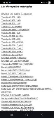 Ducati Honda KTM Moto Guzzi Suzuki Triumph Yamaha Brake Clutch Lever Set NOS