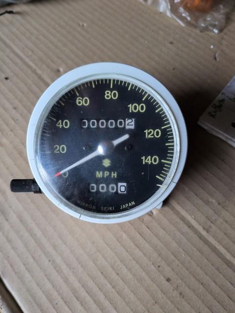 Extremely Rare Genuine Suzuki Gt380 Nippon Seiko Speedometer. Nos. Unused