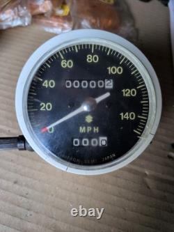 Extremely Rare Genuine Suzuki GT380 Nippon Seiko Speedometer. NOS. Unused