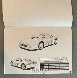 Ferrari 348 GT Competizione Owners Manual (823/94) Original New Old Stock