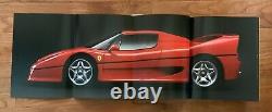 Ferrari F50 Presentation Book Manual (1002/95) New Old Stock