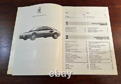Ferrari Mondial 3.2 Mondial owners manual handbook new old stock 481/87