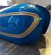 Genuine Suzuki Gp100 Gp125 Rare Nos Condition Fuel Tank Blue Boxed