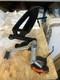 Gsxs1000s Front Footrests (rear Setts) Powder Coated Black New Old Stock