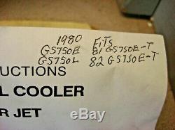 Hayden Suzuki Gs 750 1981 1982 Engine Oil Cooler Kit Complete Swirl Cool Nos