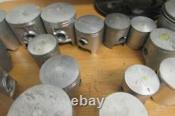 Job Lot Of Nos Suzuki Rm Pistons Rm80 Rm100 Rm125 Rm250 MX Twinshock