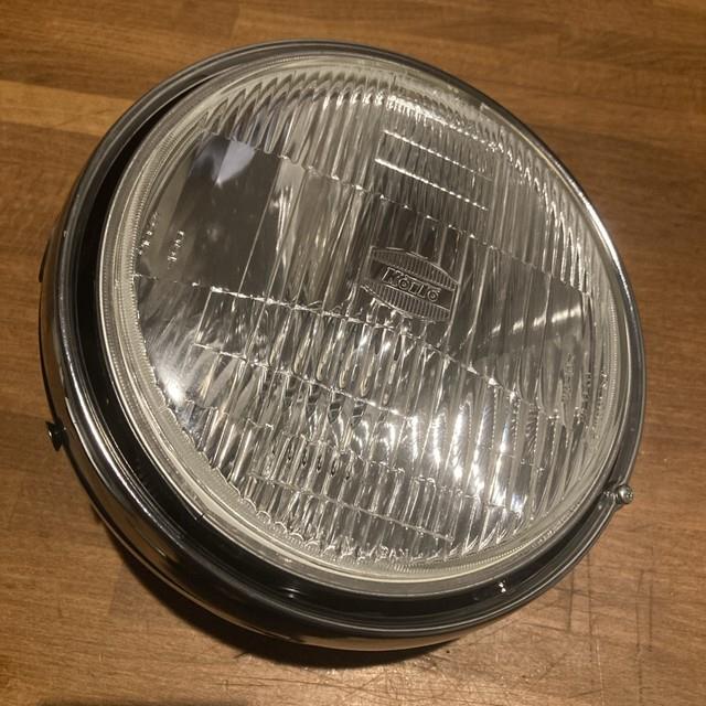 Koito Headlight Unit Bowl 110-32446 Lamp 6h5 Rim Suzuki Bandit 1200 Black Nos