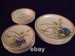 Mikasa Vtg 1976-78 SUSUKI Japanese Art Flower Arrangements 15 Pc. New Old Stock