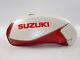 New Nos Suzuki 1984 1985 1986 Gs450 White Burgundy Gas Fuel Tank 49100-44410-87p