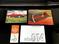 NEW SET of 4 Porsche 914 Brochure NOS manual, book