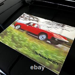 NEW SET of 4 Porsche 914 Brochure NOS manual, book