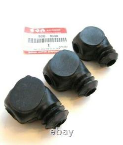 NEW Suzuki Carburetor Carb Dust Boots x3 NOS oem gt550 gt380 gt 550