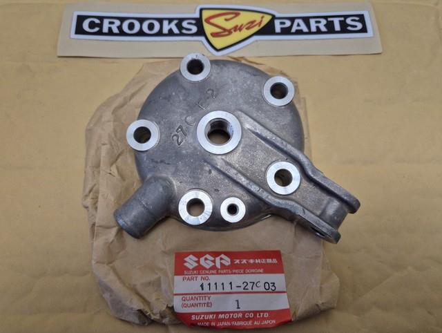 Nos 11111-27c03 Rm125 K 1989 Genuine Suzuki Cylinder Head