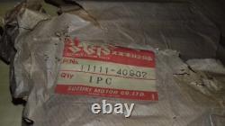 NOS 11111-40902 PE400 1980 / 1981 Genuine Suzuki Cylinder Head, Obsolete