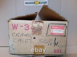 NOS 11305-02820 RM80 1986 to 1988 Genuine Suzuki Blue Crankcase Set, Now Obsolete NOS 11305-02820 RM80 1986 to 1988 Genuine Suzuki Blue Crankcase Set, Now Obsolete
