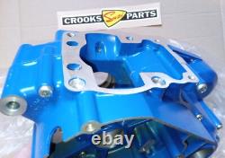 NOS 11305-02820 RM80 1986 to 1988 Genuine Suzuki Blue Crankcase Set, Now Obsolete NOS 11305-02820 RM80 1986 to 1988 Genuine Suzuki Blue Crankcase Set, Now Obsolete
