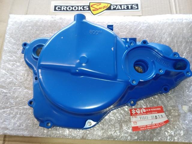 Nos 11341-00b20 Rm250 H 1987 Genuine Suzuki Clutch Cover With Small Marks