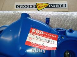 NOS 11341-00B20 RM250 H 1987 Genuine Suzuki Clutch Cover with small marks NOS 11341-00B20 RM250 H 1987 Genuine Suzuki Clutch Cover with small marks