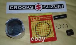 NOS 12102-02811-050 1990 RM80 XL 48mm Genuine Suzuki Piston Kit, 1st over for 82 NOS 12102-02811-050 1990 RM80 XL 48mm Genuine Suzuki Piston Kit, 1st over for 82