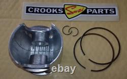NOS 12110-41202 & 12140-41211 RM370 B 1977 Genuine Suzuki Std. Piston & Ring Set NOS 12110-41202 & 12140-41211 RM370 B 1977 Genuine Suzuki Std. Piston & Ring Set
