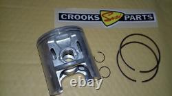 NOS 12110-41791 & 12140-41791 RM370 +. 75mm Genuine Suzuki Piston & Ring Set NOS 12110-41791 & 12140-41791 RM370 +. 75mm Genuine Suzuki Piston & Ring Set