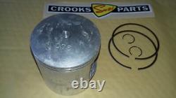NOS 12110-41791 & 12140-41791 RM370 +. 75mm Genuine Suzuki Piston & Ring Set NOS 12110-41791 & 12140-41791 RM370 +. 75mm Genuine Suzuki Piston & Ring Set