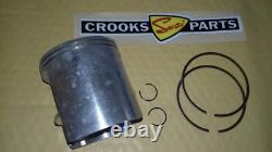 NOS 12110-41791 & 12140-41791 RM370 +. 75mm Genuine Suzuki Piston & Ring Set NOS 12110-41791 & 12140-41791 RM370 +. 75mm Genuine Suzuki Piston & Ring Set